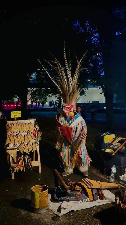 Enchanting Pan Flute Performance by the Lake .